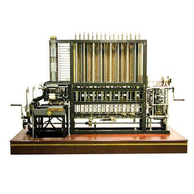 Difference Engine No.2 (1949) Calculator Babbage's Difference Engine No. 2 has 'registers' to hold one number from each of the columns in the table (for example 20, 7, 2).