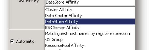 The data store affinity rules also allows the backup copy process to distribute the workload of copying data blocks equally across all LUNs without excessively over-burdening any particular LUN.