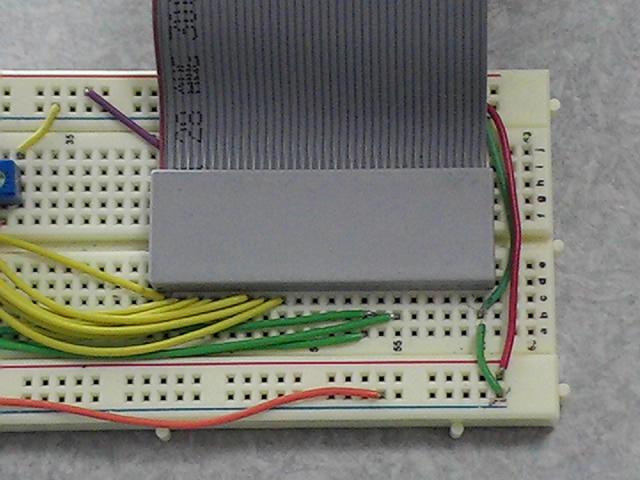 8052 Pin Definitions 23 Connections to SDK Cable Red stripe on cable Vdd (+V bus) Vss (Gnd bus) Yellow wires from