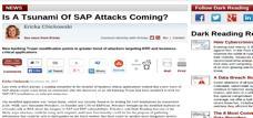 SAP Security Breaches in the Press The Escalation of SAP