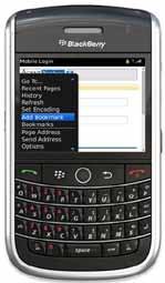 Adding ANI Mobile To Your Bookmarks BlackBerry Press