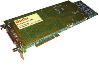 We offer the widest range of high-speed digitizers CompuScope 3200 32 bit, 100 MHz digital input card for the PCI bus and instrumentation cards available on the market today.