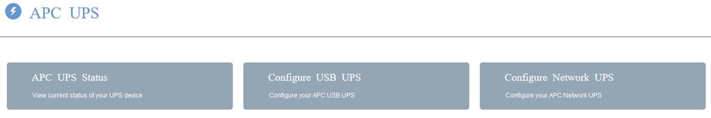 User Guide for euronas Software P a g e 39 APC-UPS UPS helps the server in case of power failure to shut down the system in a controlled way.