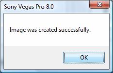 10. Stop timing when the popup displaying "Image was created successfully" is displayed. 11.