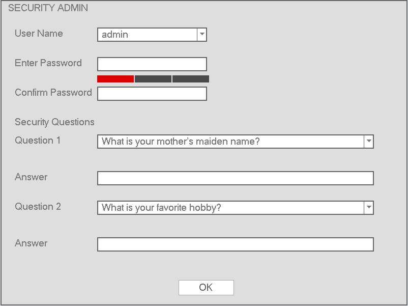 4.2 Change/Reset Password 4.2.1 Change Password Listed below is the default login ID: Username: admin (administrator, local and remote) Note: For security purposes, it is required to create the