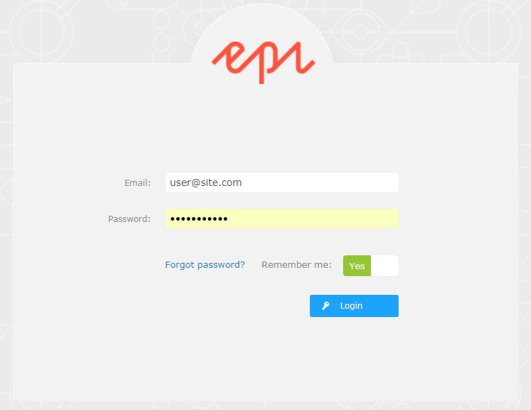 8 Episerver Reach Mail User Guide 18-6 Accessing Mail You can access Mail through the Episerver for the Personalization Portal. 1. Log in to the for the Personalization Portal with your credentials.