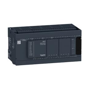 Characteristics controller M241 40 IO transistor NPN Main Range of product Product or component type [Us] rated supply voltage 15/12/2018 Modicon M241 Logic controller 24 V DC Discrete input number