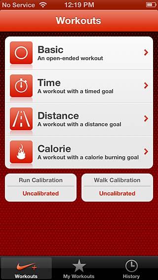 Nike + ipod 29 Su Nike + ipod Sensor (parduodama atskirai) programa Nike + ipod suteikia girdimą atsiliepimą apie bėgimo ar ėjimo greitį, atstumą, praėjusį laiką ir sudegintas kalorijas.