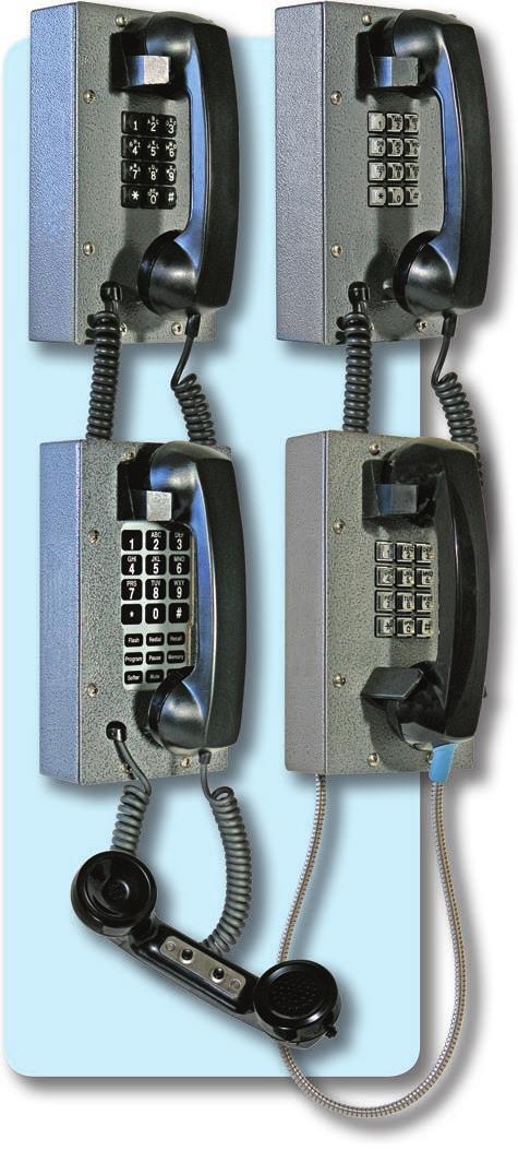 SCT Series Steel Compact Telephones SCT-10 SCT-20 Volume Control Handset on SCT-10, SCT-30 & SCT-40 SCT-30 SCT-40 Guardian s SCT Series of Steel Compact Telephones are engineered to deliver reliable,
