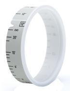 Plain White Focus Ring K2.72117.0 Pre-Marked Focus Ring for WCU-4 K2.0001651 - (0.20m) K2.72129.0 - (0.25m) K2.
