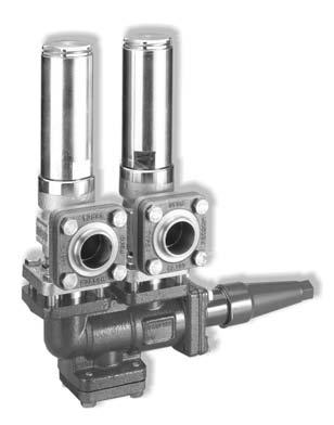 Introduction DSV 1 and DSV 2 are 3-way valves, which are designed to meet all industrial refrigeration application requirements.