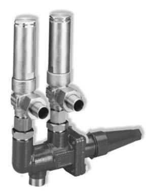 The valve cone is designed to ensure perfect closing, even with minimum torque the valve will close effectively.