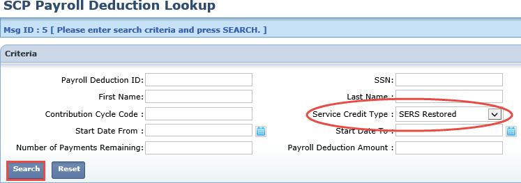 This is a good place to look at all service credit purchases in progress. Steps: 1.
