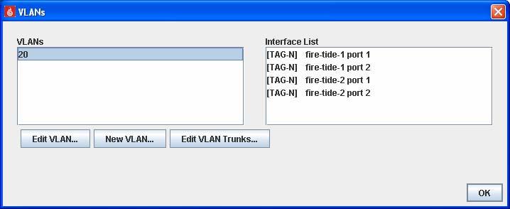 To configure Port 3 as a VLAN trunking port, proceed with the