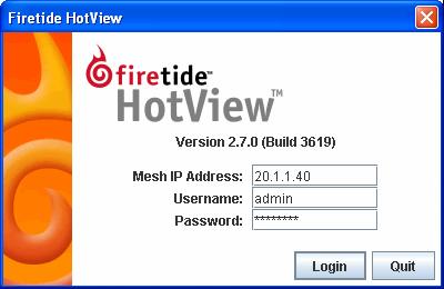 4. Configure Firetide HotPort 3103 Wireless Mesh Nodes With an auto discovery protocol, the Firetide HotPort 3103 Wireless Mesh Nodes can find each other and establish a meshed wireless network