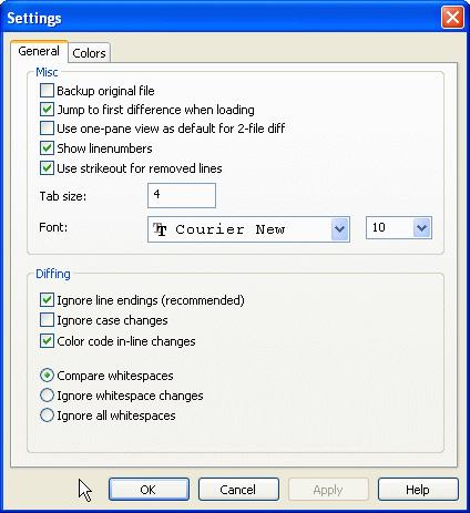 Using TortoiseMerge If you want to merge three files, TortoiseMerge will show you the differences in a three pane view. This view is generally used if you need to resolve conflicted files.