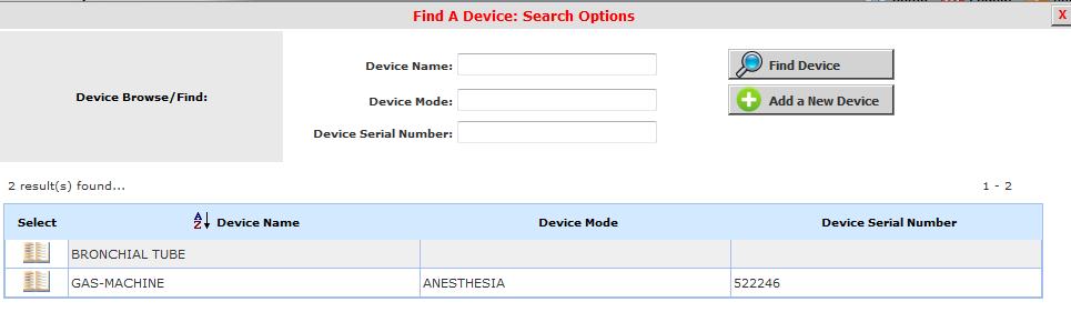 After you choose to add a new device, the window will update, allowing you to specify the Device Name (required field), Device Mode and Device Serial Number.