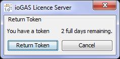 If the software is started while connected to the server licence network before the expiry date the token offline period