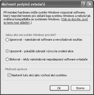 KEĎ SA INŠTALÁCIA NEPODARÍ Nie je možné nainštalovať ovládač tlačiarne (Windows XP/Server 2003) Keď nie je možné nainštalovať ovládač tlačiarne vo Windows XP/Server 2003, postupujte podľa nižšie