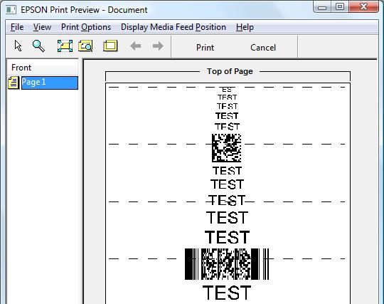 Print Preview If this function is checked, the print preview window is displayed when printing is performed from an application, allowing you to check the print result image before printing.