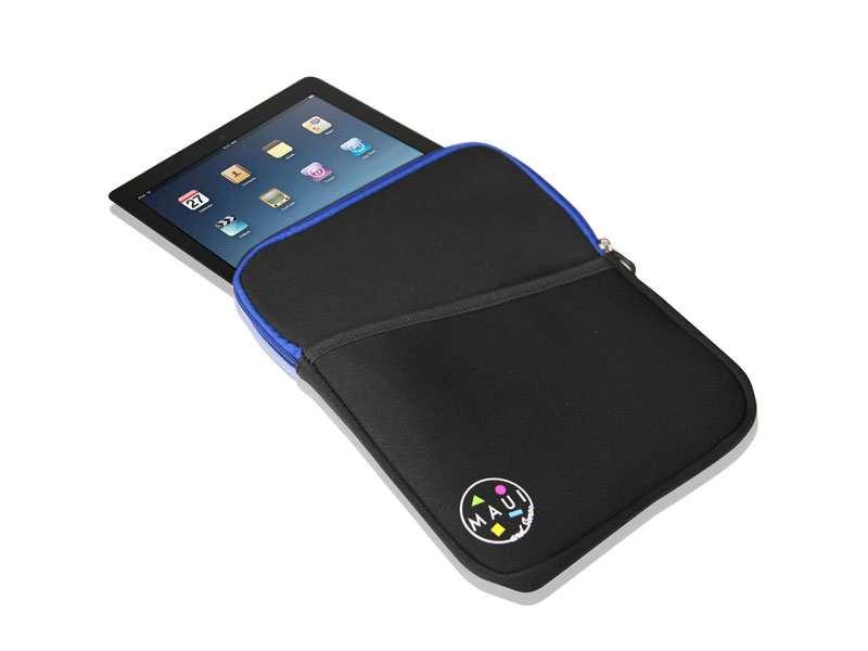 Maui neoprene case for ipad and Tablet Product Code: MA0TUT10B Retail Price: 19,99 Neoprene case Maui with zipper closure, for tablet up to 10 '',color blue The Maui neoprene sleeve has a comfortable