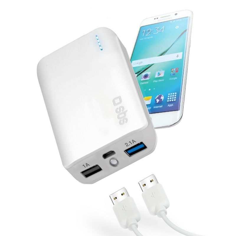 Compact Power bank Fast Charge 7.