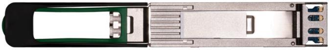 The QSFP-DD stands for a Quad Small Form-factor Pluggable (QSFP) Double Density (DD). The QSFP-DD connector also has 8 electrical lanes.