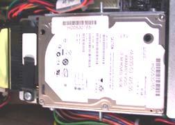 The SATA hard drive is also shown in Figure 1.