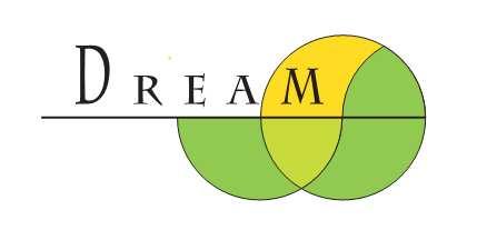 DREAM logo description: The Dream logo elements: Primary point of view: acronym: DREAM: Design and development of REAlistic food Models with well characterised micro- and macro- structure and