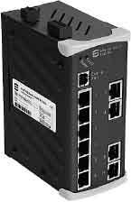 HARTING scon 3000 Ethernet Switch HARTING scon 3100-AA 10-port Ethernet switch for mounting onto top-hat mounting rail in control cabinets including 2 Gigabit ports and scon