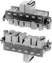 Han-Elisa Flexibles I/O system integrated inside the connector Features the connector Individual combination of input and output modules for optimal signal pre-processing Minimum size for integration