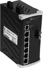 HARTING scon 3000 Ethernet Switch HARTING scon 3061-AE 7-port Ethernet Switch for mounting onto top-hat mounting rail in control cabinets including 1 F.O.