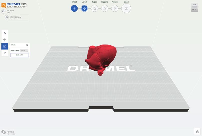 Step 5: For the purpose of this lesson, we are going to use the anatomical heart model, found on Dremel s 3D website here: https://3dprinter.dremel.