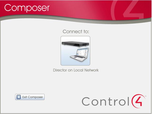 Getting started To start Composer ME: 1 From the desktop, double-click the Composer ME icon. 2 At the Composer ME startup screen, click Director on Local Network.