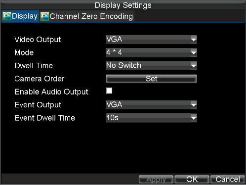 Figure 3. Digital Zoom Configuring Live View Display Click Menu >Settings >Display to access the Live View display settings: Figure 4.