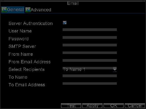 an SMTP mail server. The network must also be connected to either an intranet or the Internet depending on the location of the e-mail accounts to which you want to send notification.