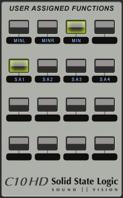 B: Console Configuration Step B4: Assign Centre Section and Touchscreen Softkeys All of the functions found within the bus configuration screens can be assigned to Centre Section and Touchscreen