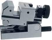 Precision Sine Vice Setting accuracy at 45 ±15" Parallelism 0.002 / 100 Squareness 0.005 / 100 Series 930 Rear axis sine vice Made of tool steel, hardened and precision ground.