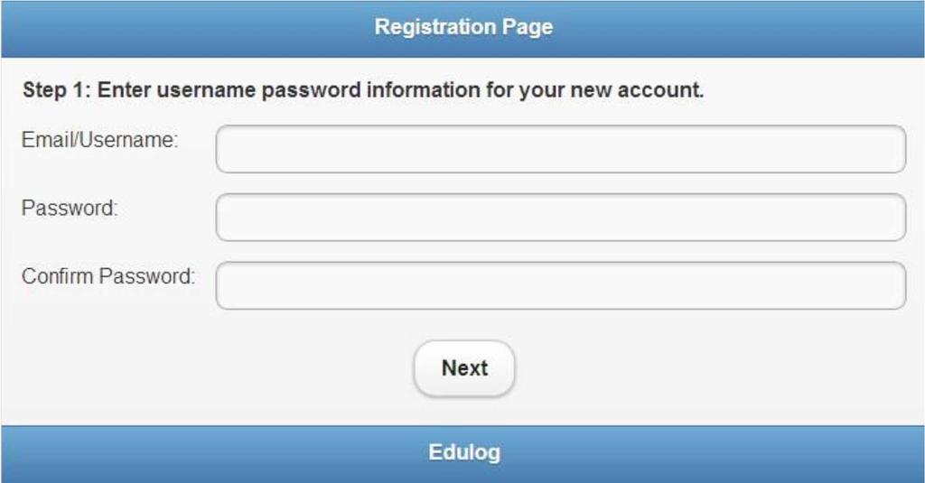Registering a New Account Click the Registration Link: https://buslink.clevelandmetroschools.org/livepp/par/showregistrationform.par Figure 1 Enter your <email address> in the Email/Username field.