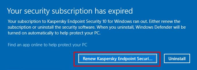 5. For Windows 10, it will prompt a warning message shown on the