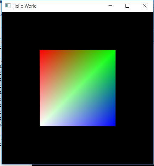 Color Setting void display( ) // Clear the background before drawing glclear(gl_color_buffer_bit); // Actual code to do the drawing glbegin(gl_polygon); glcolor3f(1.0, 1.0, 1.0); glvertex2f(-0.5, -0.
