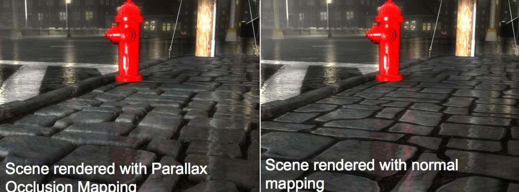 16 Parallax Mapping Parallax provides