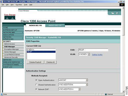 Cisco Aironet Access Point Software Installation and Configuration Step 6 Step 7 If you are using WPA encryption on your client adapters, check Cipher, and choose a TKIP cipher (or a combination of