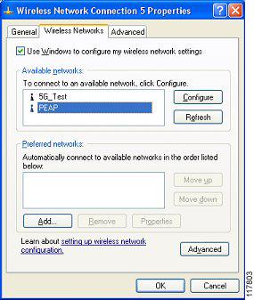 Cisco Aironet Client Utility Installation and Configuration Step 4 From the main ACU screen, click Select Profile, and enable auto-profile selection, with the Microsoft EAP profile, Static WEP, and