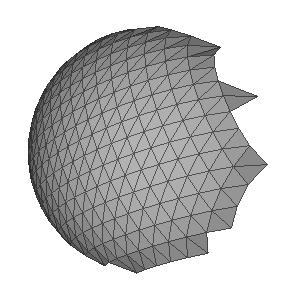 algorithm attaches an A32B32G32R32 texture to SE, and the pixel s values are the coordinates of the corresponding vertex of S.