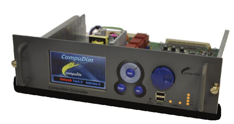 Rack Control Module (RCM) Data Control - HTP or Merge; 2 x DMX-512 inputs + Ethernet Ethernet protocols supported; VC s, ArtNet and sacn Real-time screens displaying current data and errors Patch