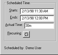 28 Creating and Editing Events Recurring Events Office Tracker allows you to create recurring or