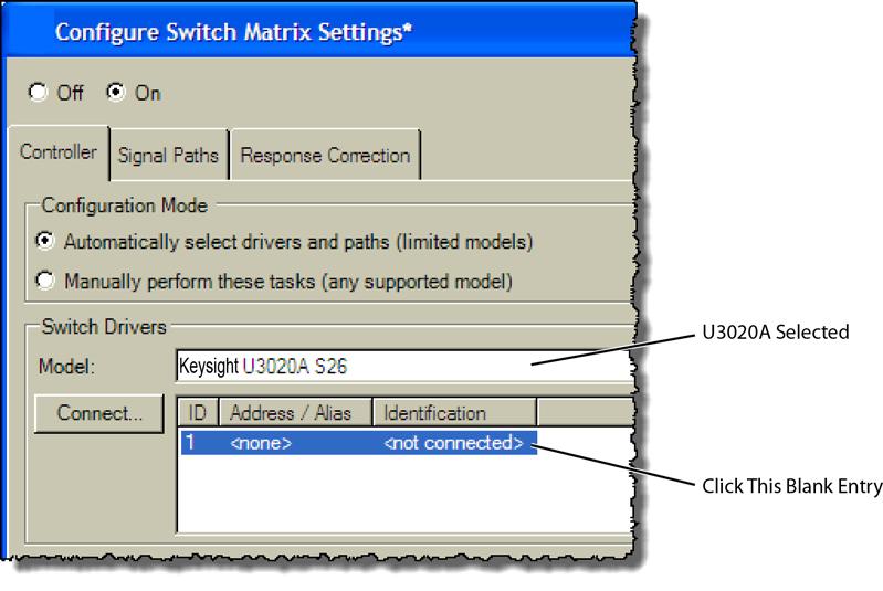 Installing N108xA on the 86100D 4 Figure 79 Configure Tab Settings 10 In the dialog box, select Enter full SICL