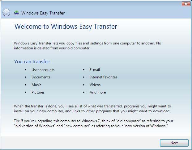 Transfer Example The following example demonstrates how to transfer