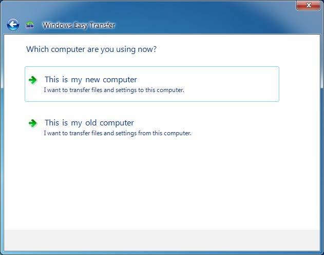 ) Windows Vista Windows 7 1. Click Next. 1. Click Next. 2.